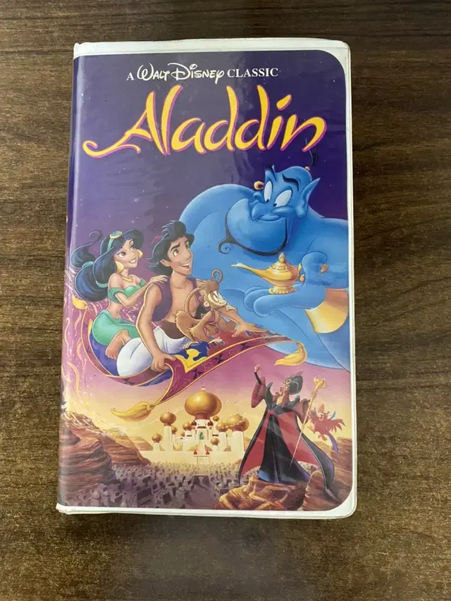 비디오테이프 Aladdin 북미판 영어