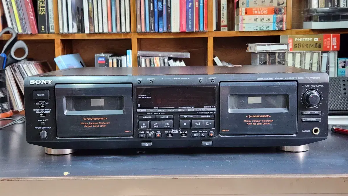 Sony Double Decker TC-WE805S Retro Cassette