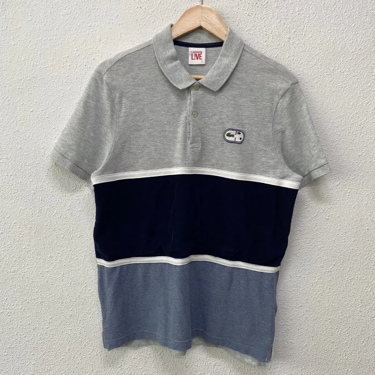 [3] Lacoste Men's Velvet Short Sleeve Karati N2608