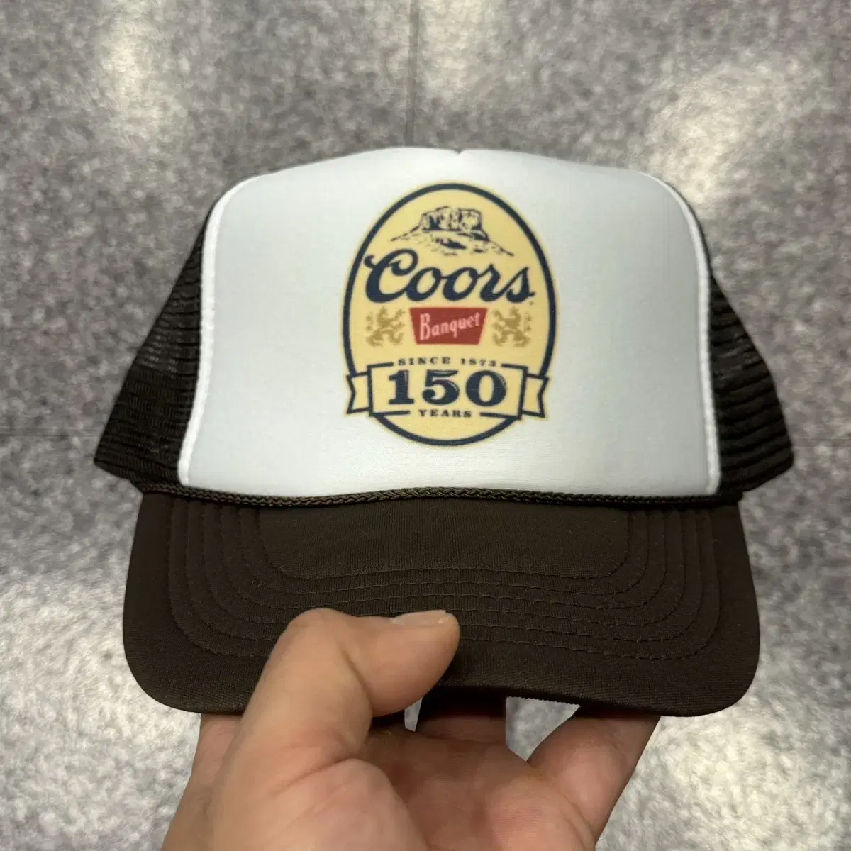 Coors 쿠어스비어 메쉬 트러커 캡