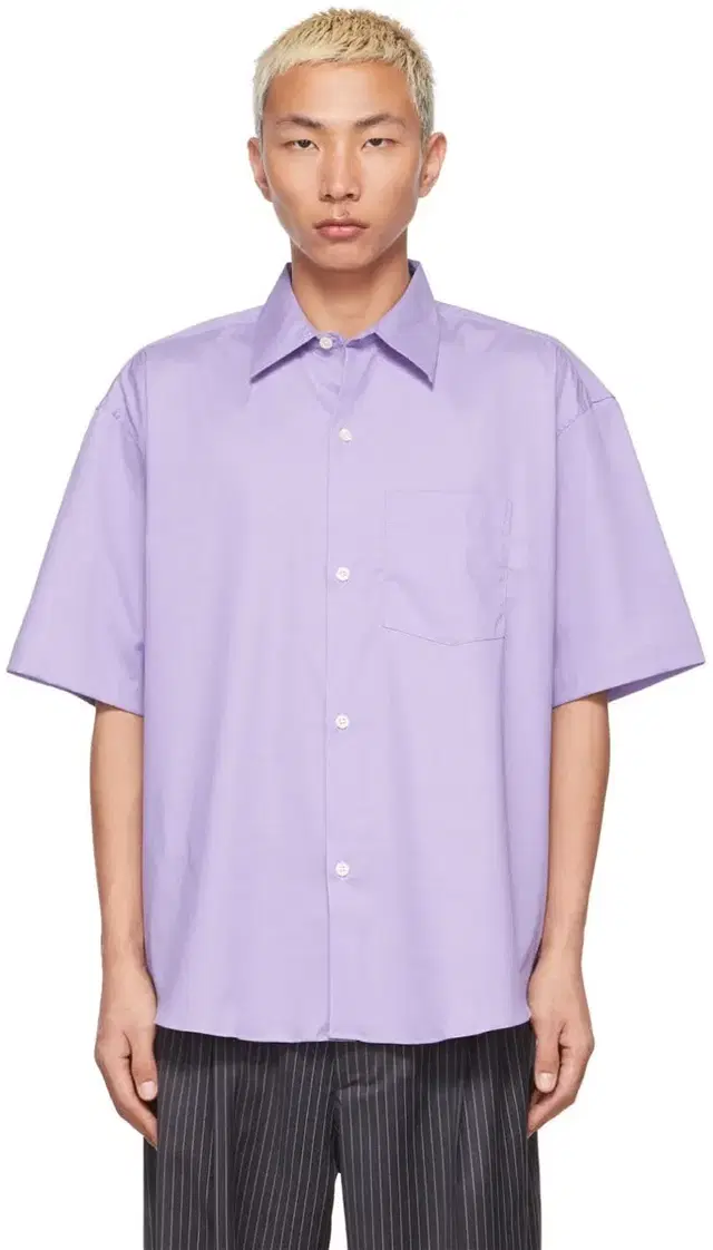 [S] Mfpen input shirts lavender