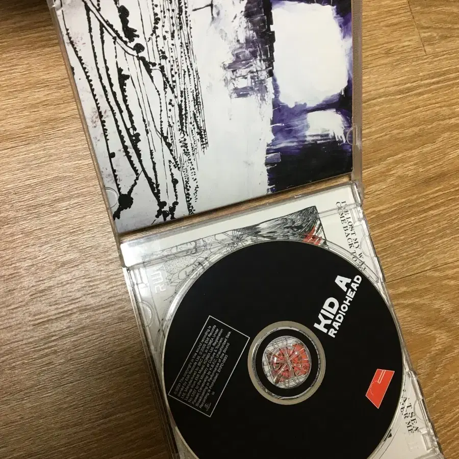 라디오헤드 kid a cd