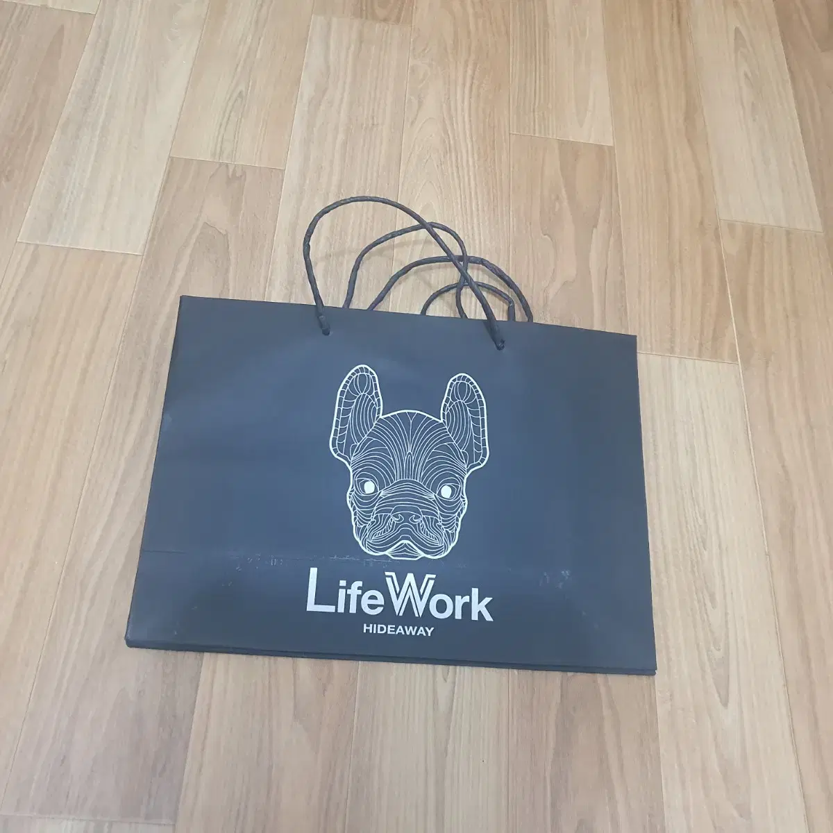 라이프워크 쇼핑백 브랜드 종이가방 에코백 lifework 정리 봉투