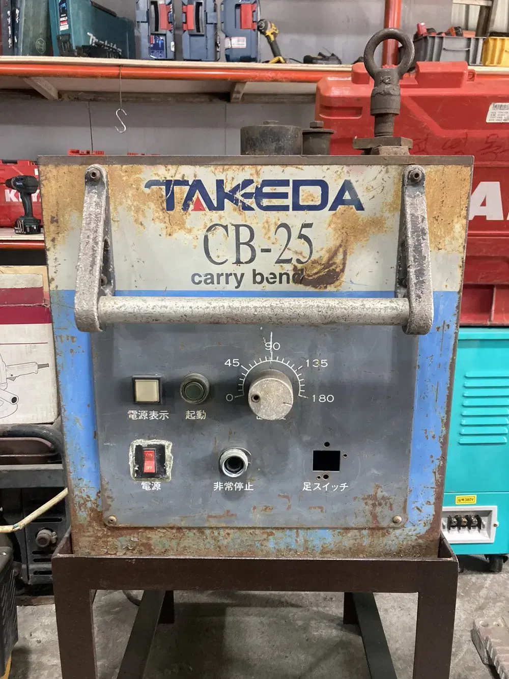 타케다 TAKEDA CB-25 철근 절곡기 철근 밴딩기 판매