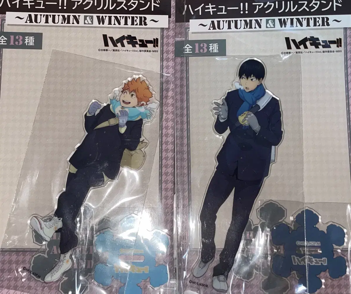 Haikyuu hinata Kageyama Winter acrylic I'm selling Tools buncheol WTS