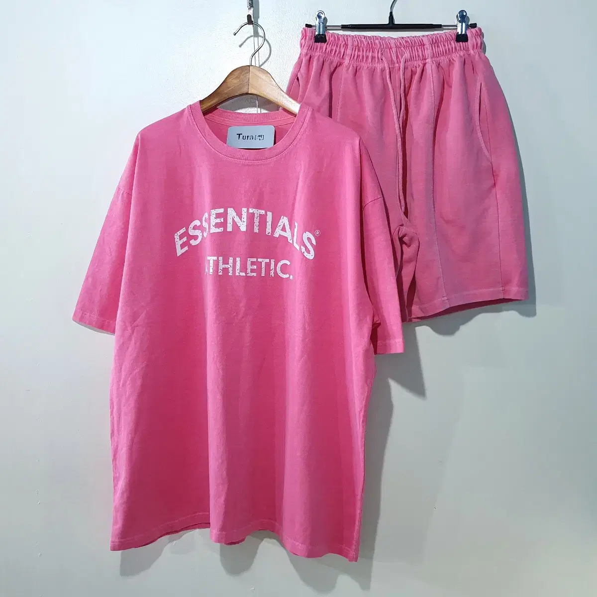 SS신상) 에센셜 A 피그먼트 반팔세트 12color S~4XL