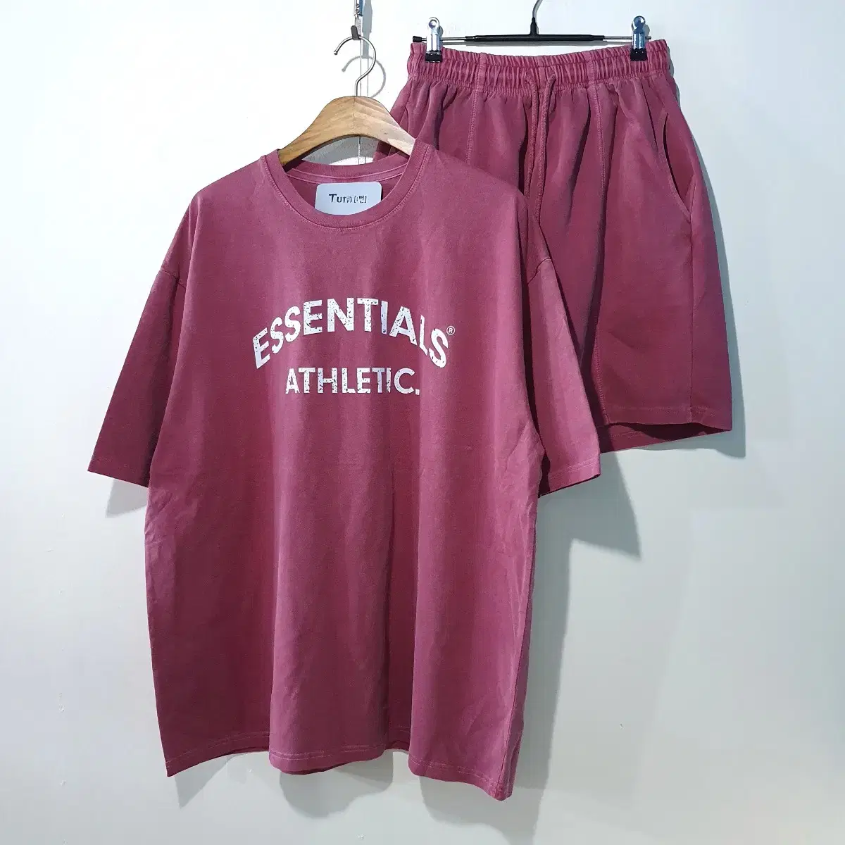 SS신상) 에센셜 A 피그먼트 반팔세트 12color S~4XL