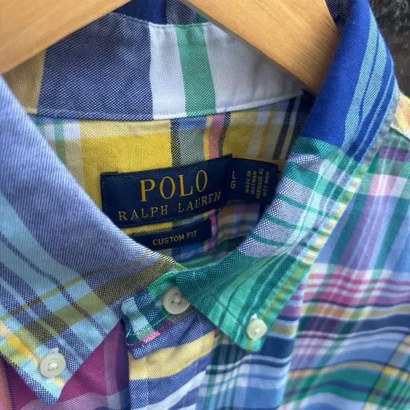 polo ralphlauren 폴로랄프로렌 체크 반팔셔츠