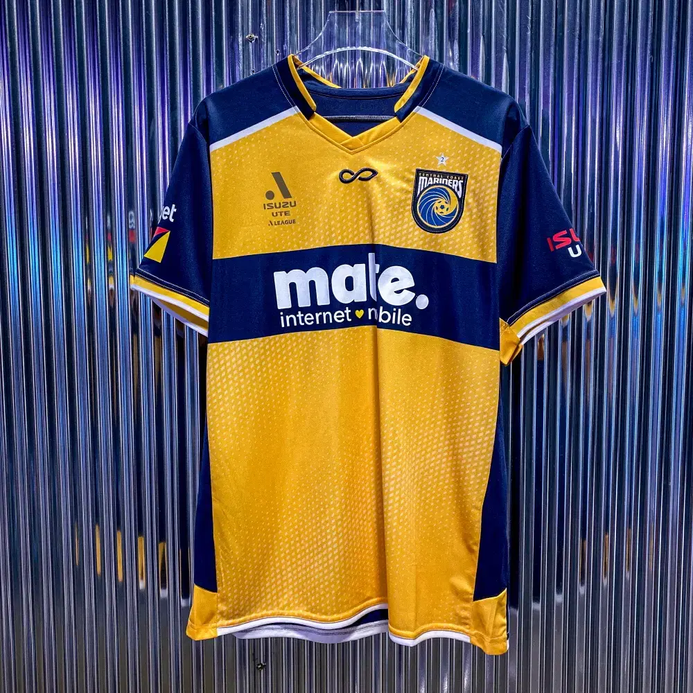 Central Coast Mariners FC Shirt Short Sleeve (Domestic L) CB534