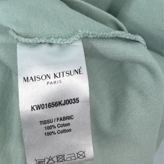 MAISON KITSUNE 메종키츠네 23FW 여성 폭스 헤드 패치 반팔