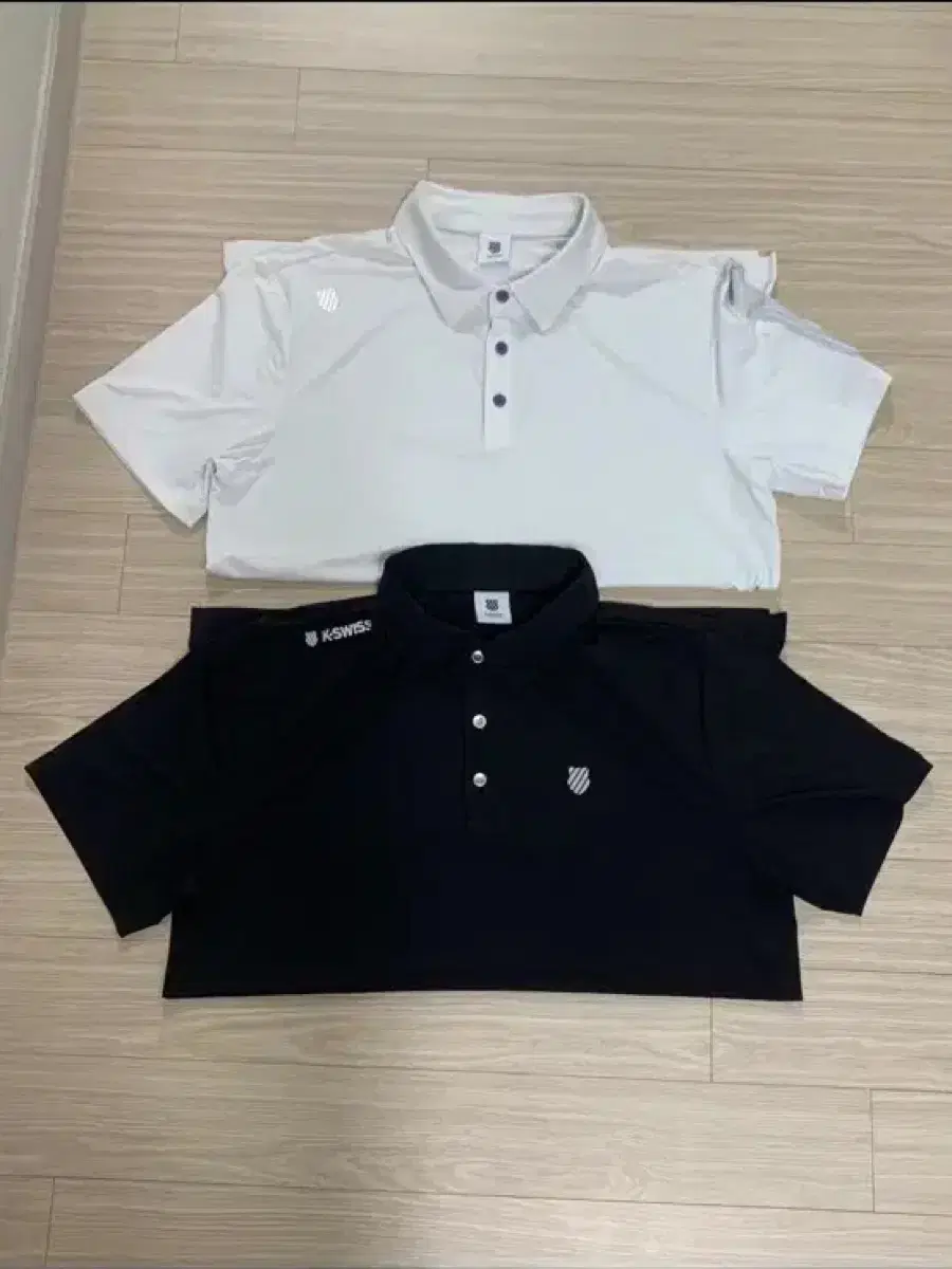 Unworn Caseweiss Vahn Short Sleeve Golf Wear (White/Black)