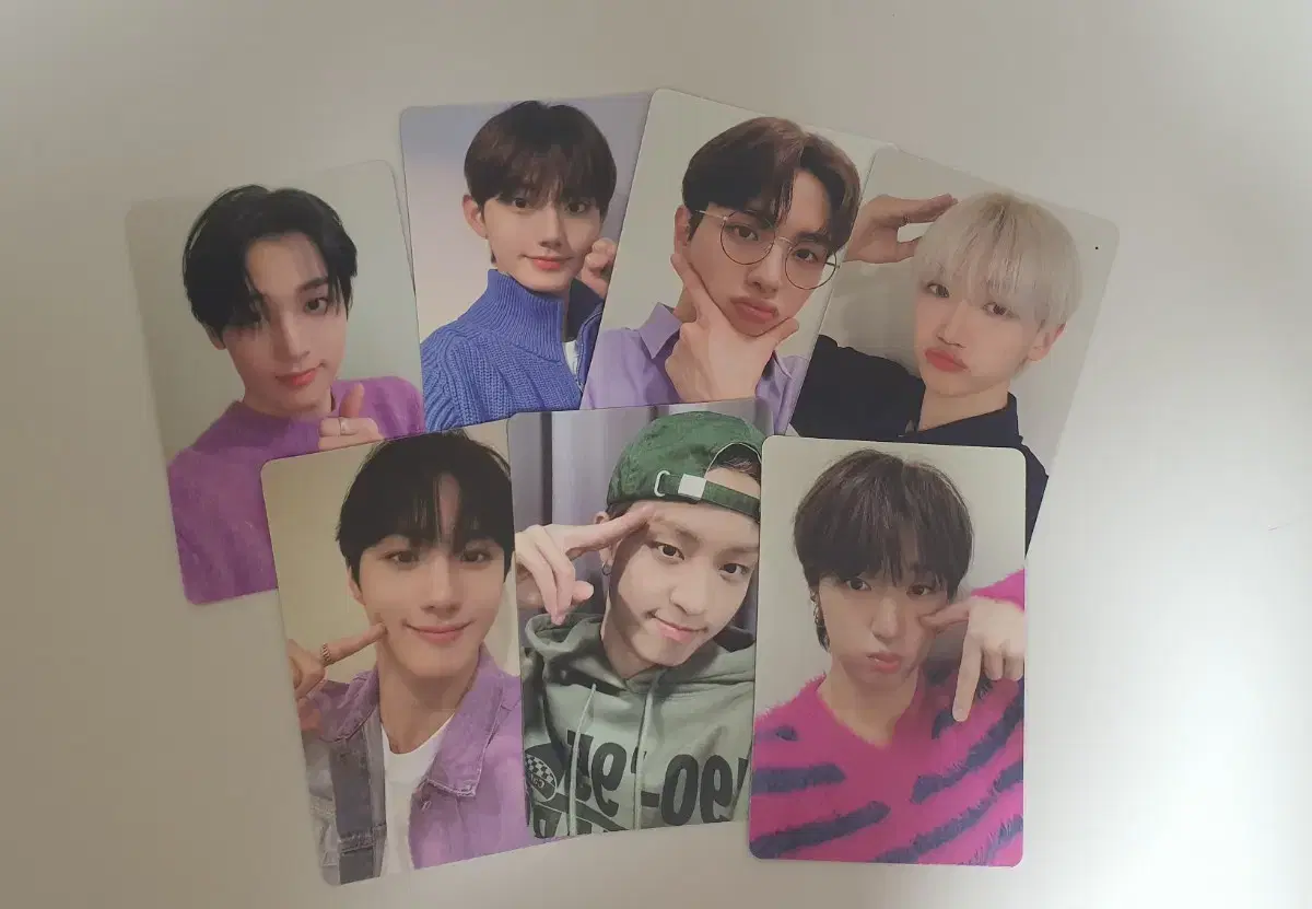 Peak Time Team5 o'clock albumPhotocards / ATBO photocard sells