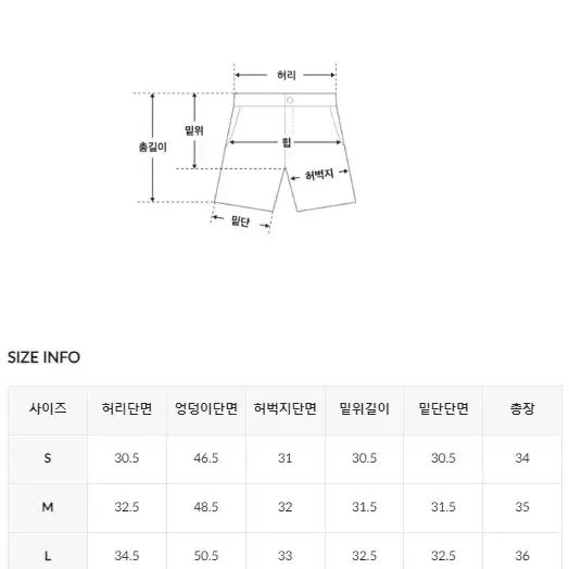 히니크 픽션 숏팬츠 (흑청) s