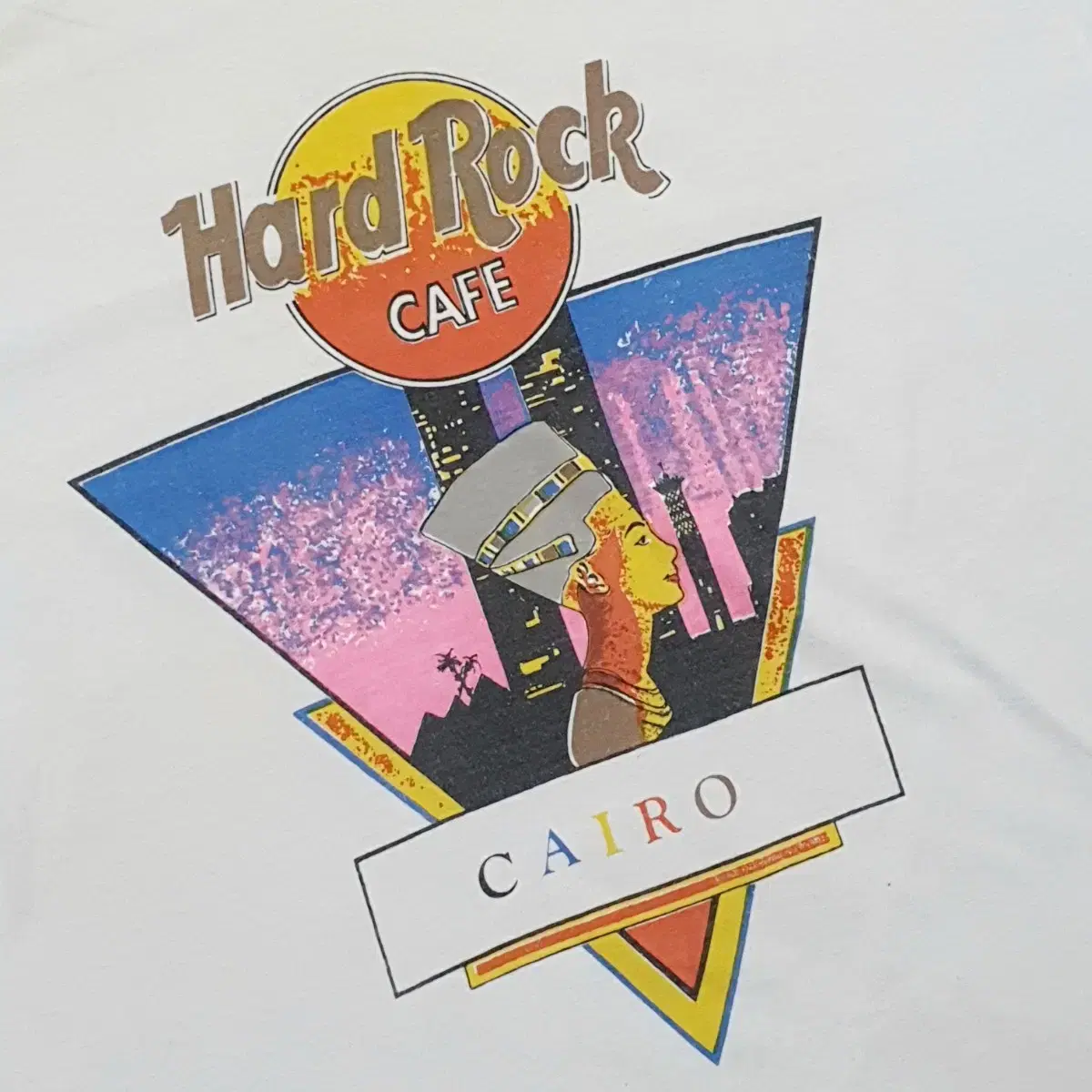 Vintage T-shirt Hard Rock Cafe Cairo Egypt XL (110)