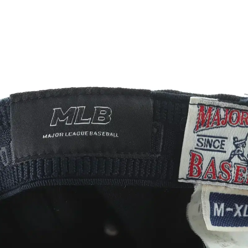 (M-XL) MLB 엠엘비 야구모자 볼캡 블랙 올드스쿨 한정판-21D5