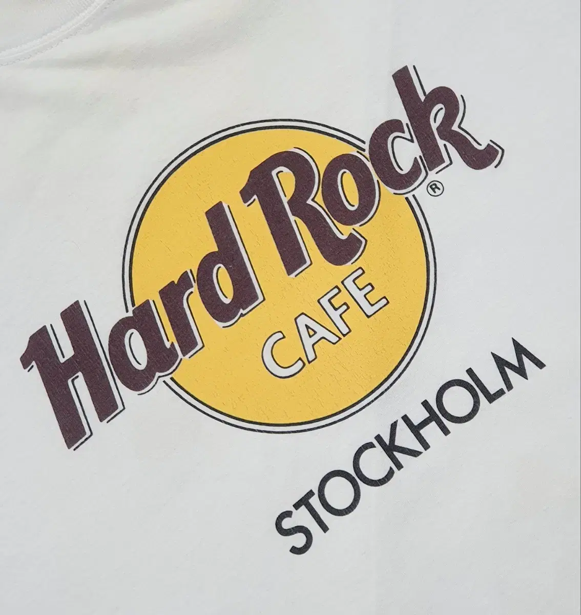 Vintage T-Shirt Hard Rock Cafe Stockholm XL (110)