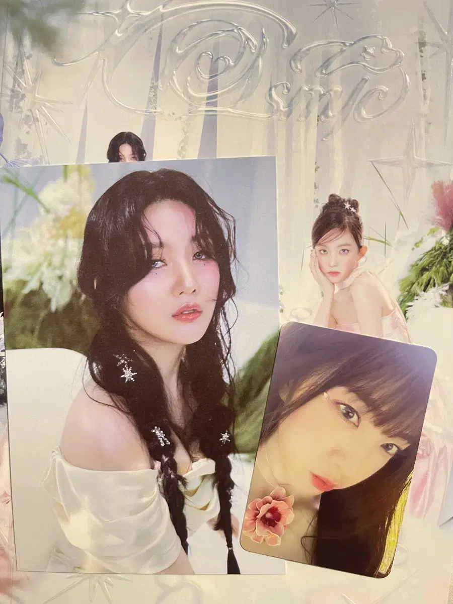 Red Velvet Cosmic Midnight irene + joy postcard + joy poster