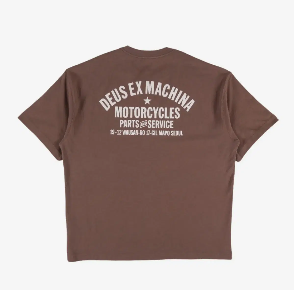 Deus Ex Machina Oversized Seoul T-Shirt Vintage Bison