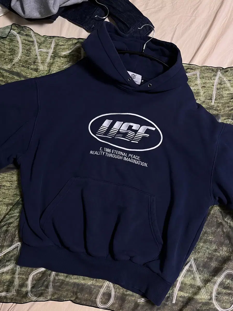 Urbanstuff USF Hooded Navy M