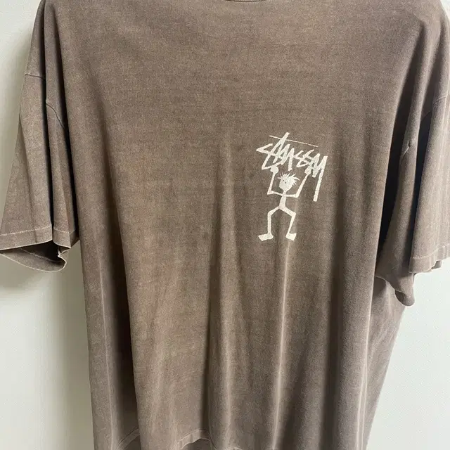 90s vintage stussy stickman 티셔츠