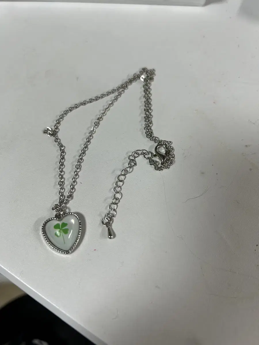 Heart Clover Necklace