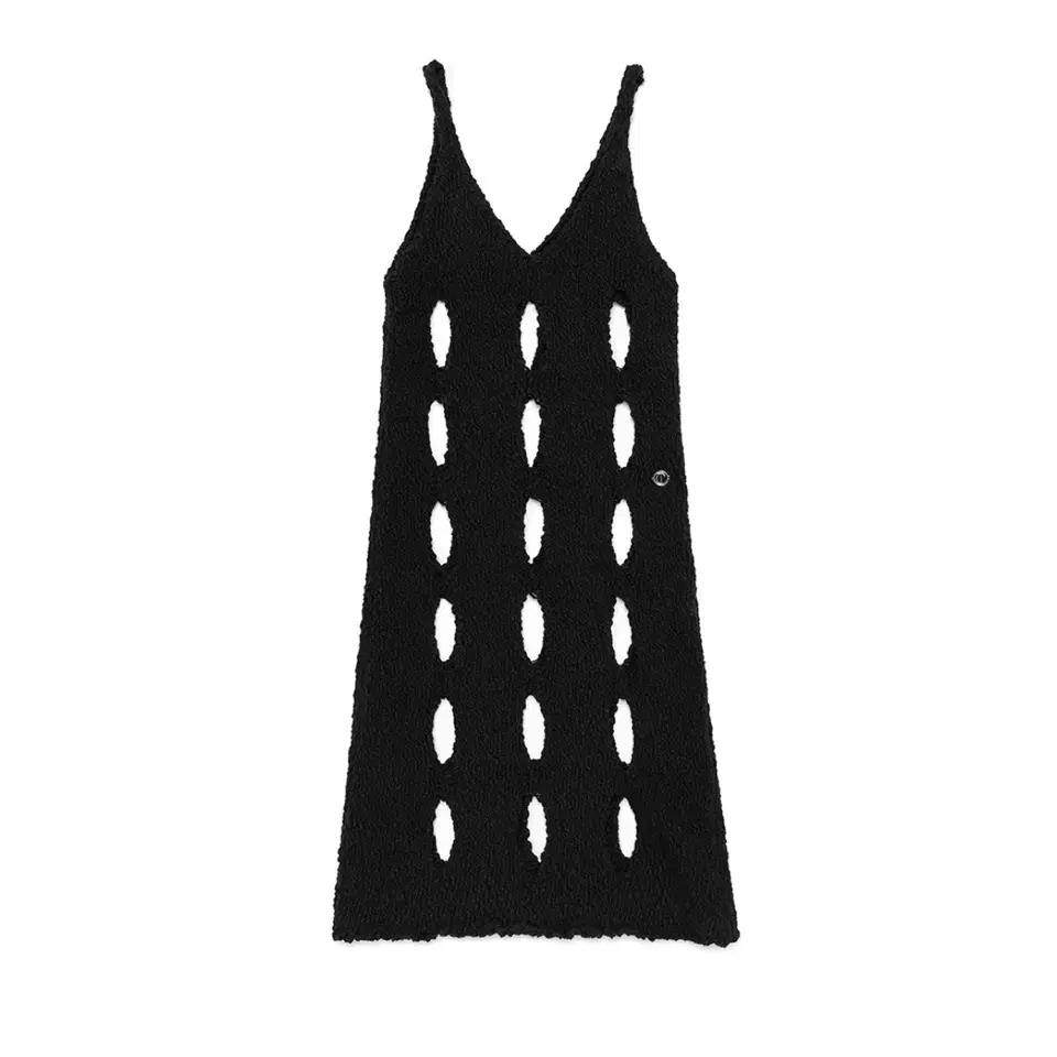 커렌트 니트 드레스 hole knit dress