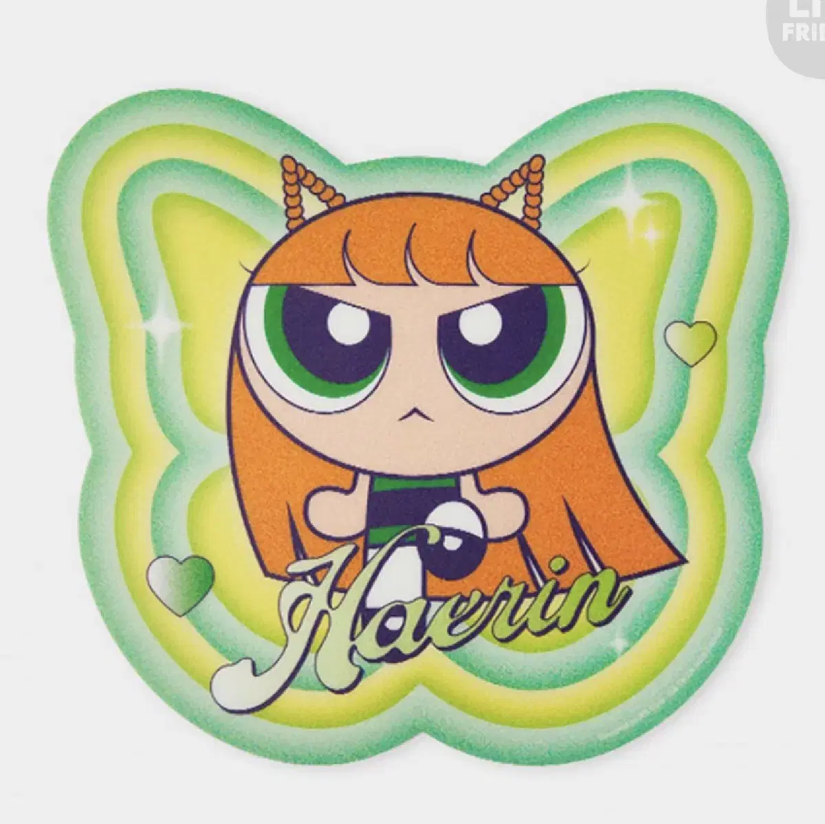 New Jeans haerin Powerpuff Girls Mouse Pad Unsealed