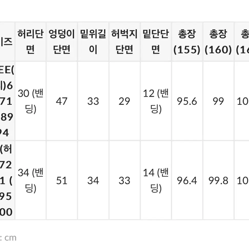 고고싱 차캐팬츠 조거밴딩 팬츠 170 XL 새상품