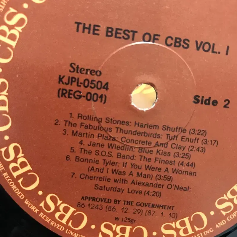 THE BEST OF CBS  LP / AA2249