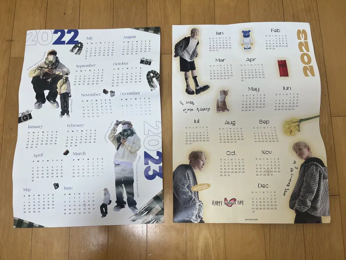 Seventeen hoshi woozi Calendar