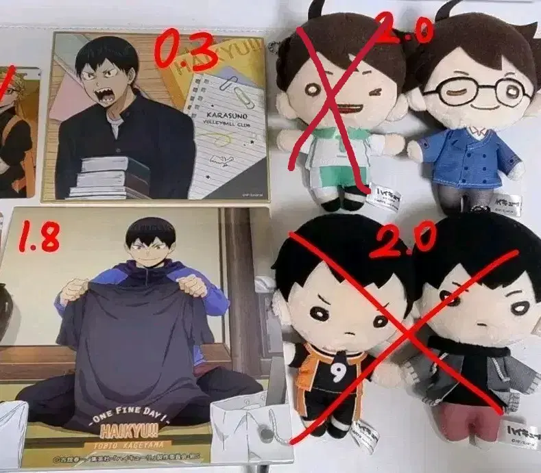 Haikyuu Kageyama Tobio Oikawa Tooru Goods wts.