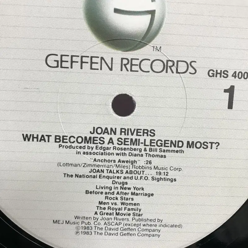 JOAN RIVERS LP / AA2289