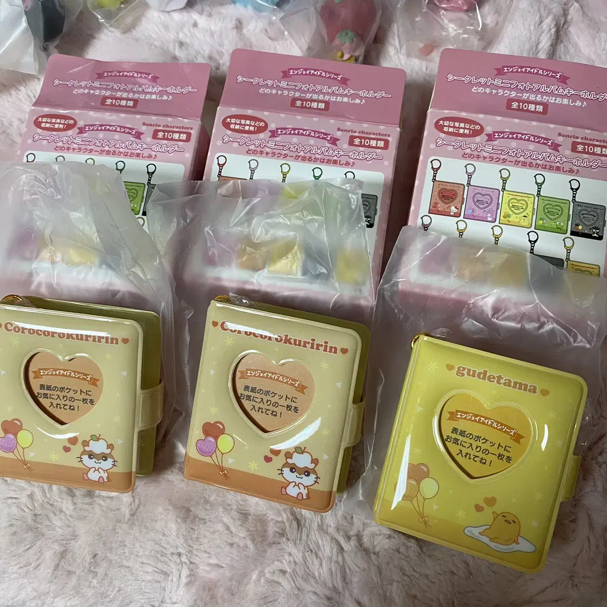 Sanrio Idol Series Mini Photo Album Gacha Korokorokuririn Gudetama