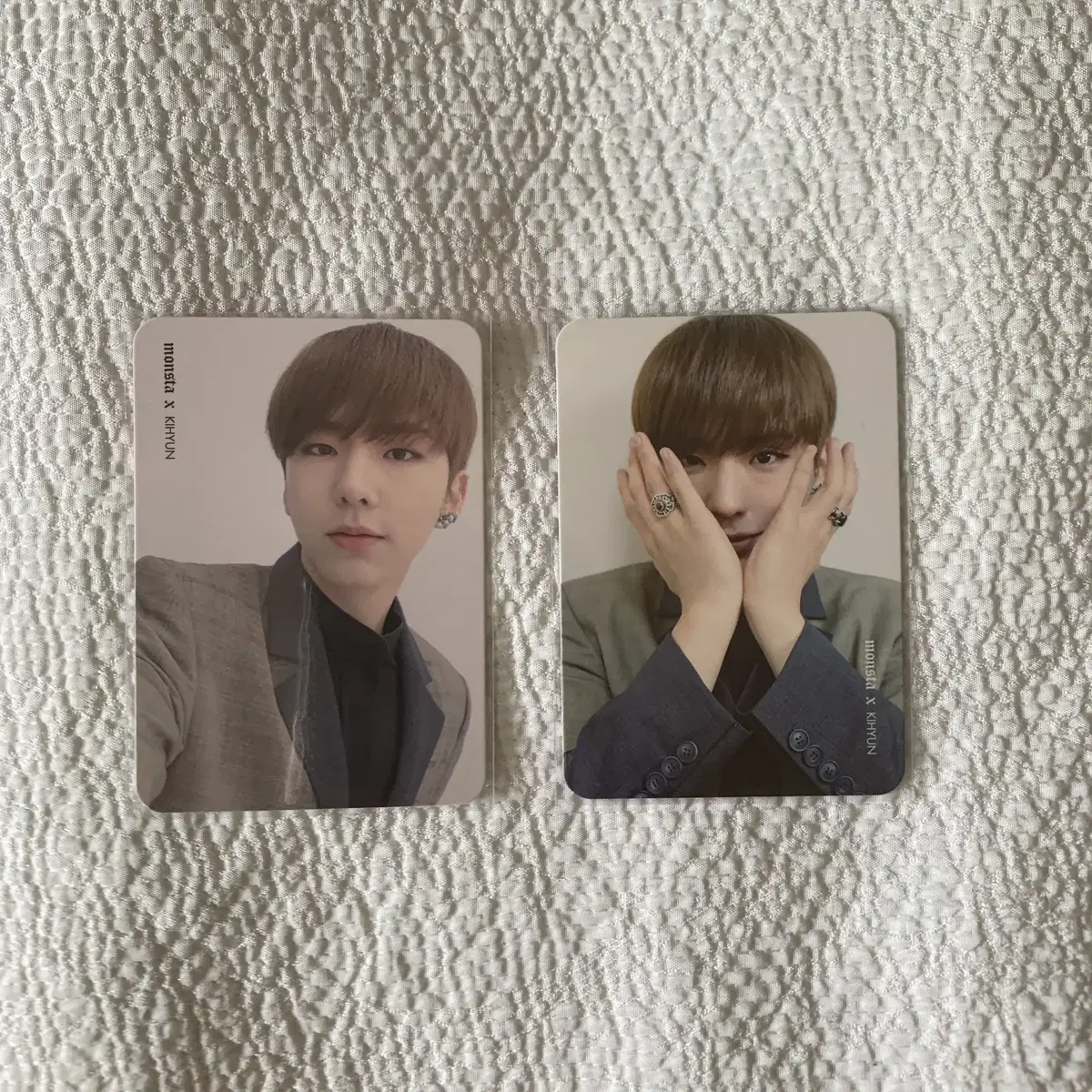 Kihyun is beautiful broadcast photocard