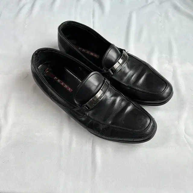 Prada strap slipon loafer 270