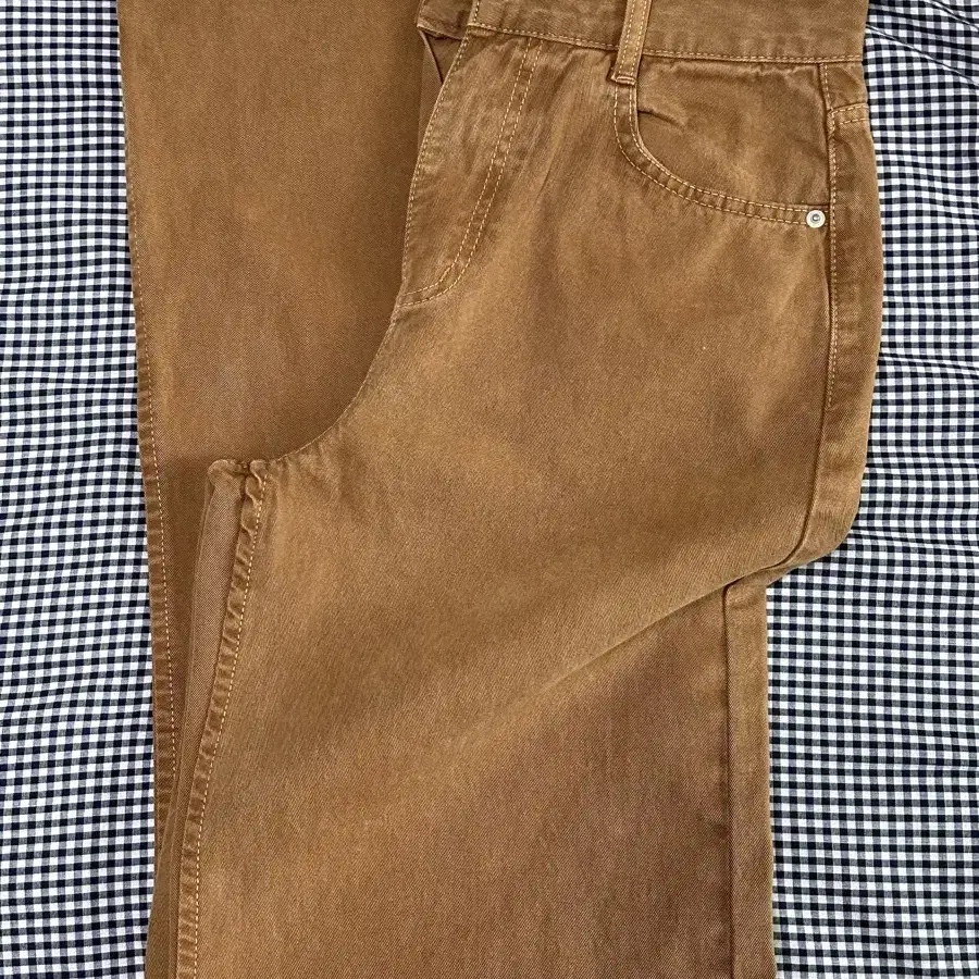 코켓 바지 dying pants (orange brown)