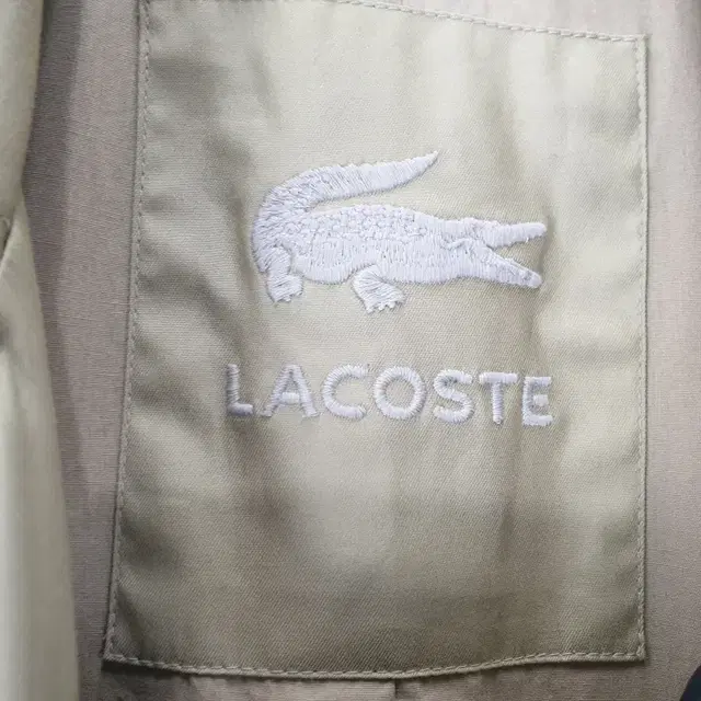 Z5143 LACOSTE 클래식 트렌치 코트 여95