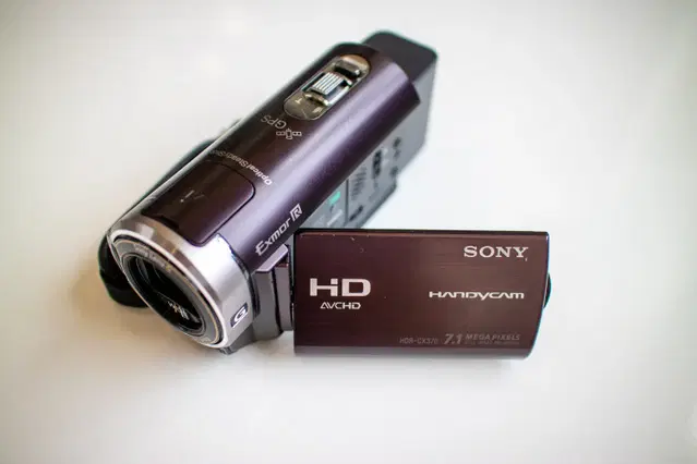 Sony HDR CX370V /  소니 /  빈티지디지털캠코더