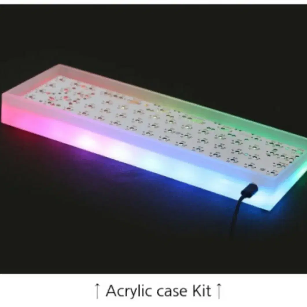 TOU65 키트 기계식 키보드용 아크릴 케이스 프레임