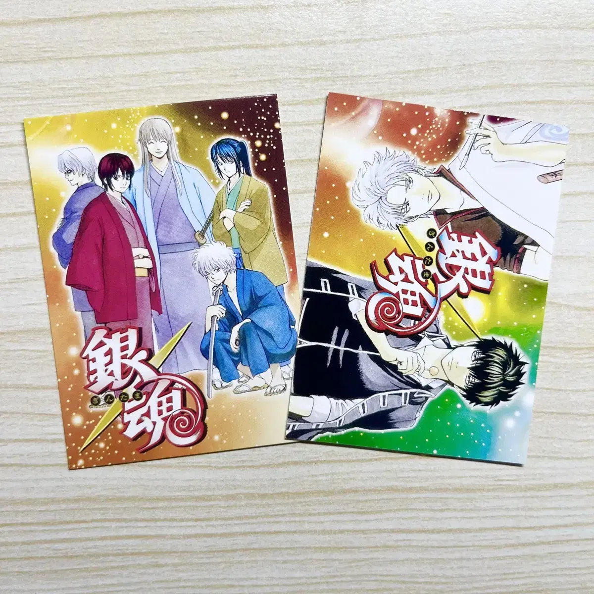 [ Gintama photocard ] GintokiHijikataShinsukeAnimeInsTakugutsuStickersPhotoCard