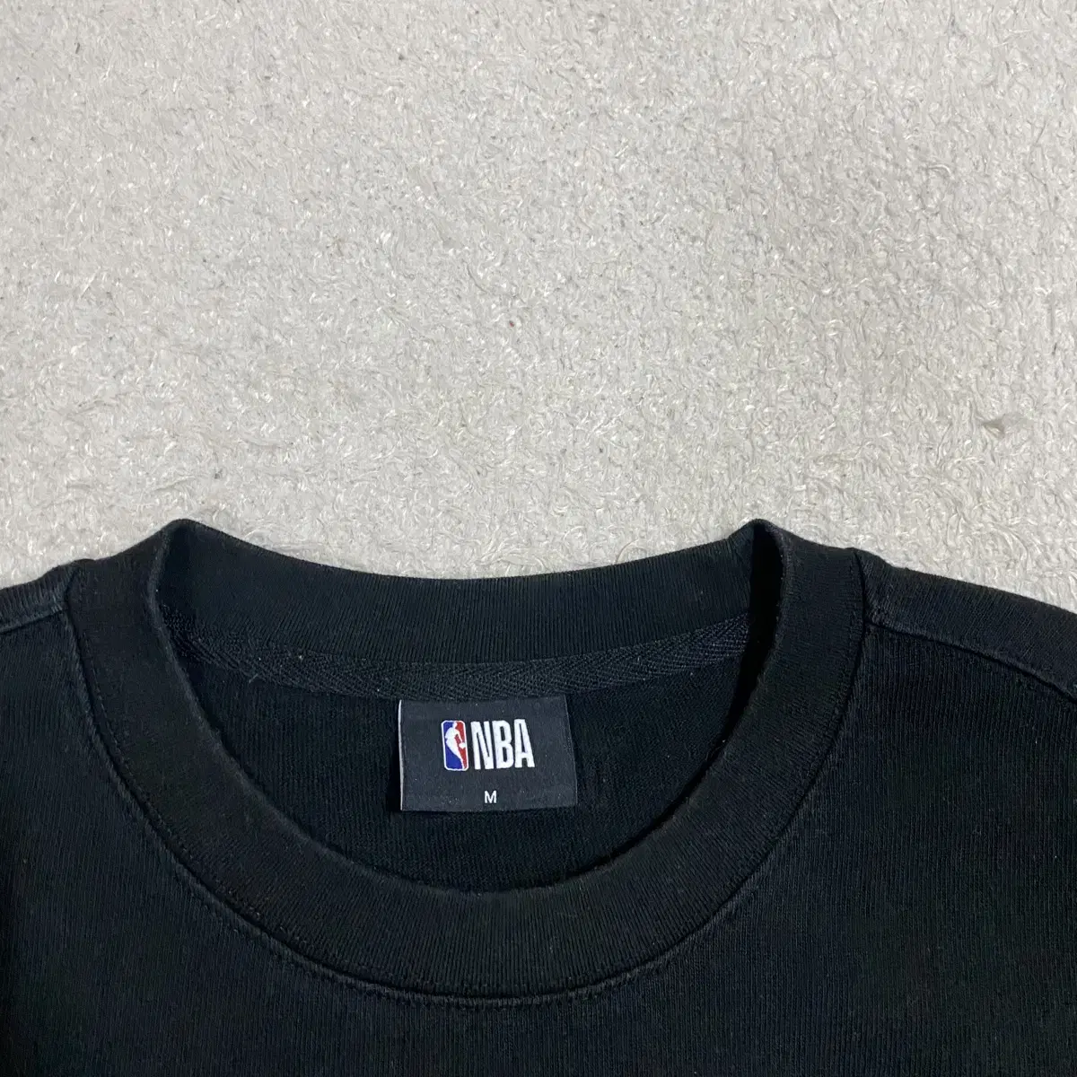 NBA 반팔티 블랙 m