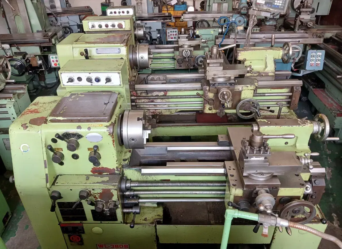 범용선반 5자,6자 lathe macine 공작기계선반