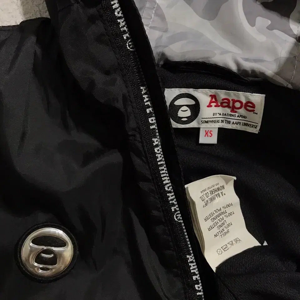 [S, A급][남여공용]# 베이프(BAPE) 롱 슬리브 아노락