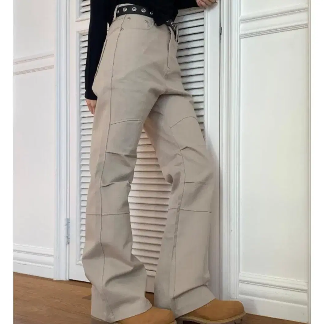 릿킴 pintuck flare legging pants