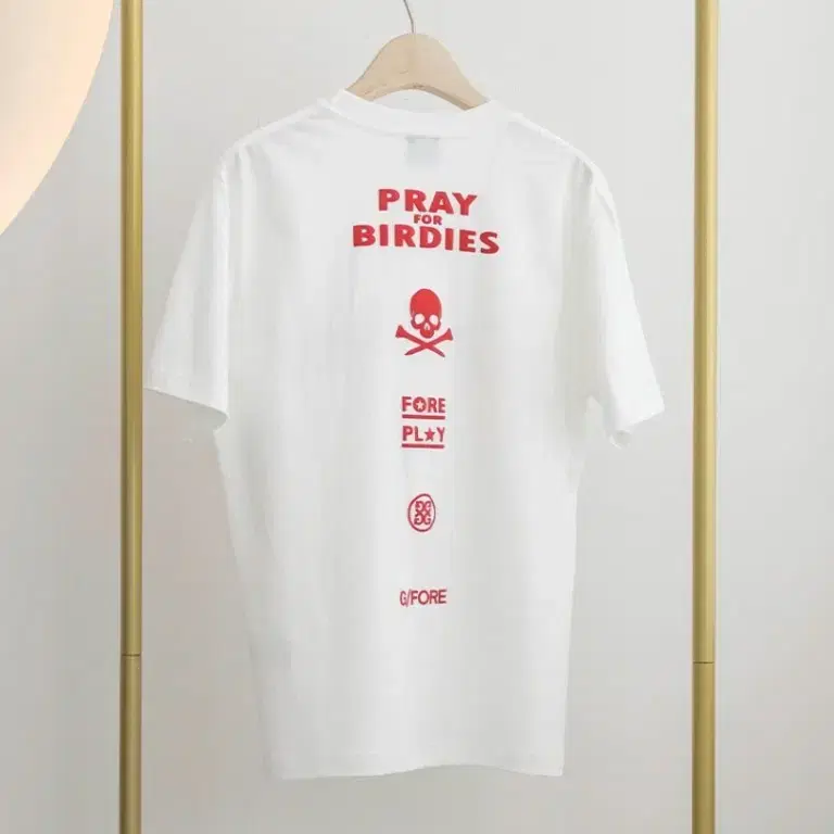 [G/F](1+1 두장 가격) PRAY FOR G/FORE 라운드 티셔츠