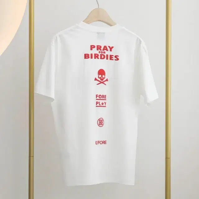 [G/F](1+1 두장 가격) PRAY FOR G/FORE 라운드 티셔츠