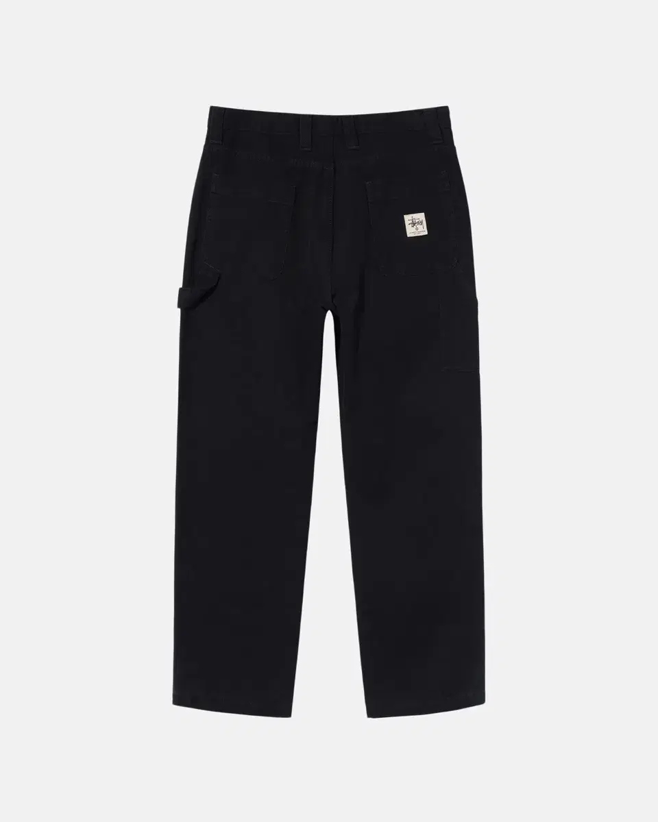 Stussy Work Pants Canvas Black Size 31