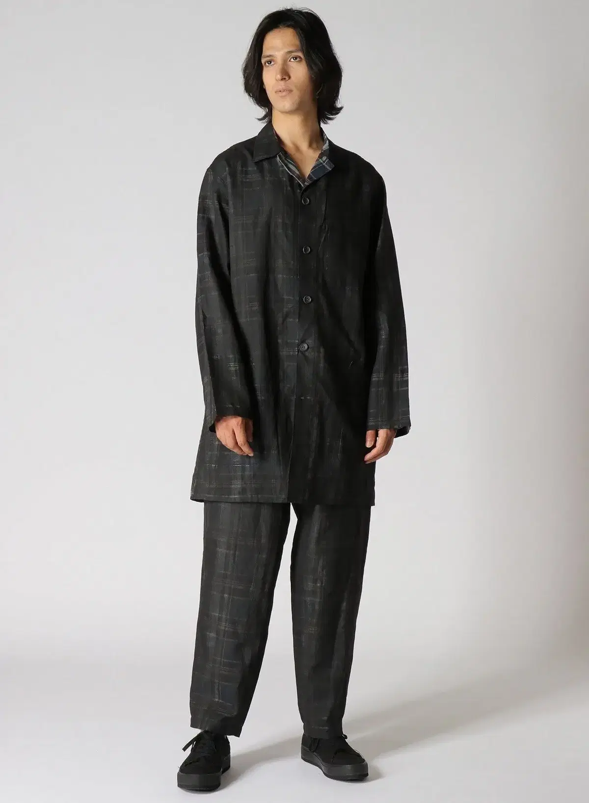 yohji yamamoto 23ss linen pants