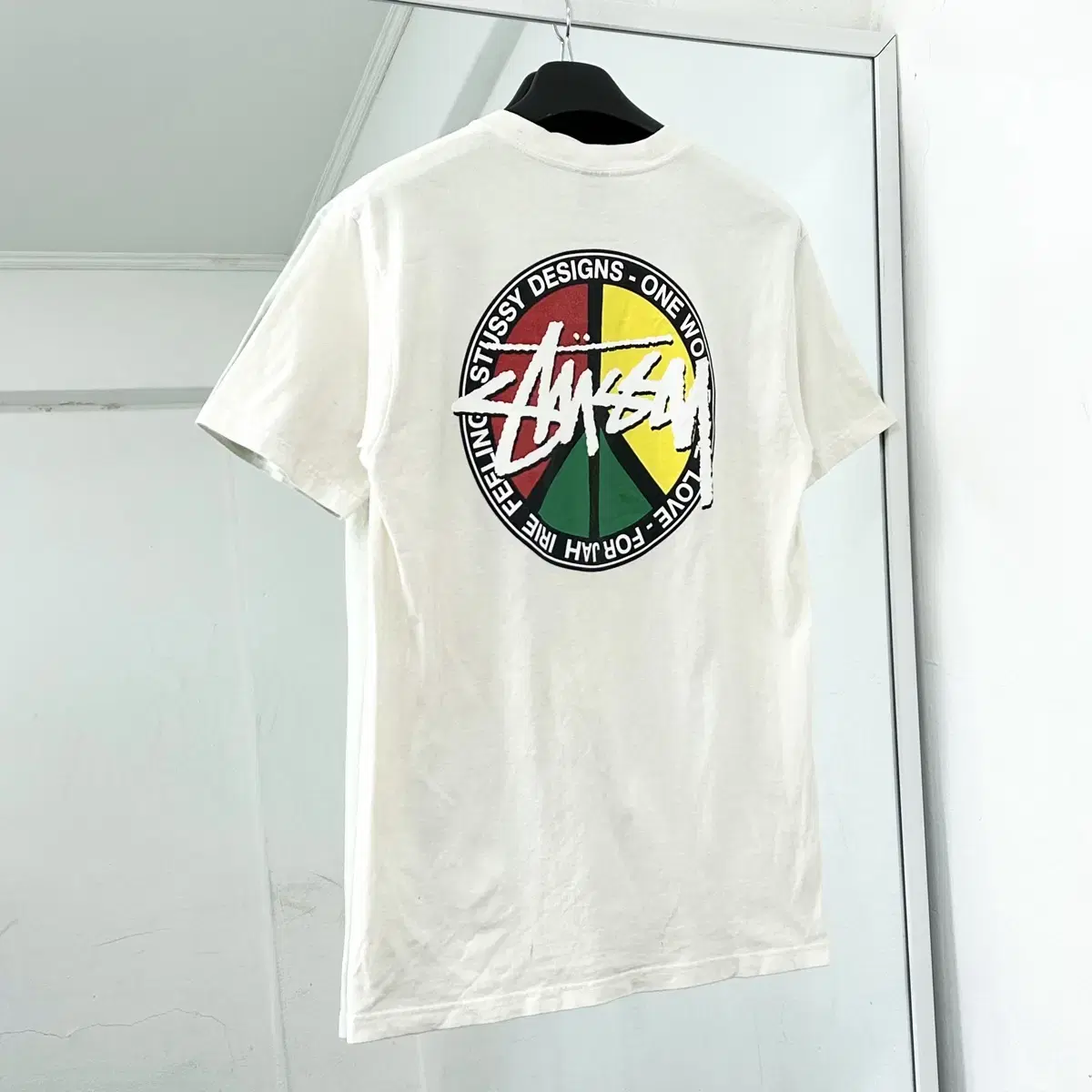 Stussy Back Logo Short Sleeve T-Shirt