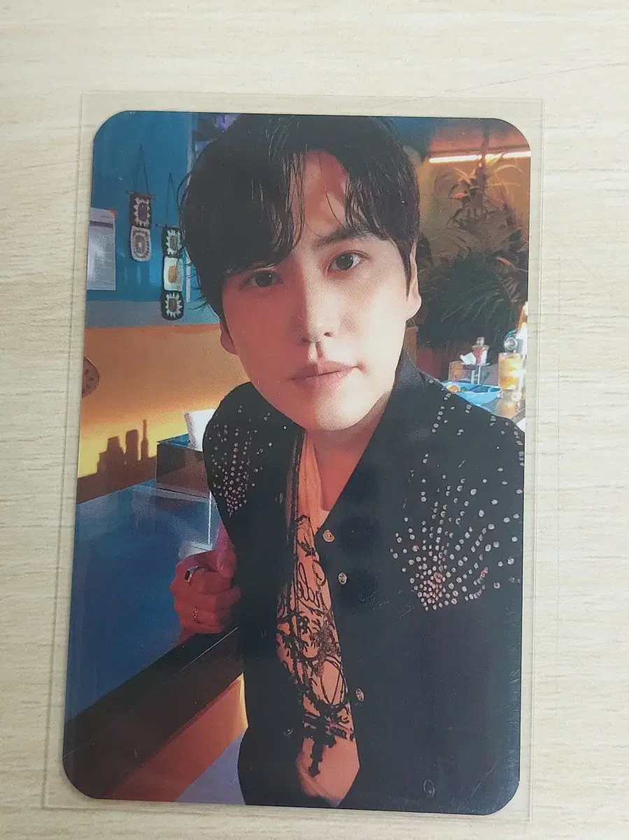 Super Juniors kyuhyun Mango mumoshop pre-order benefit photocard Fotokards